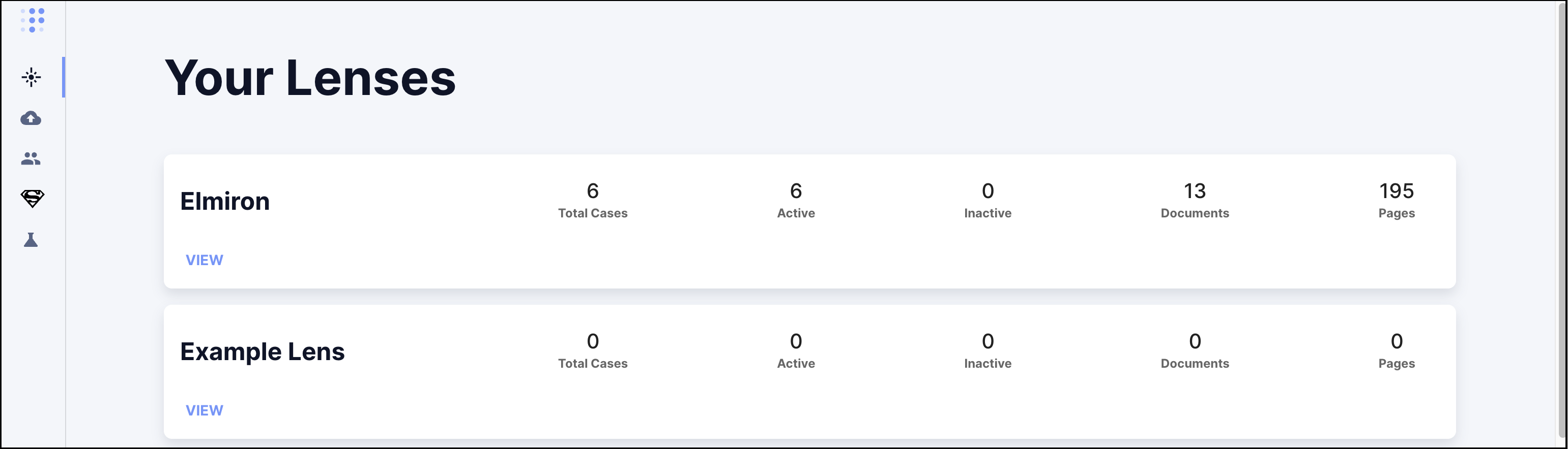 Navigating the Home Screen – Pattern Data