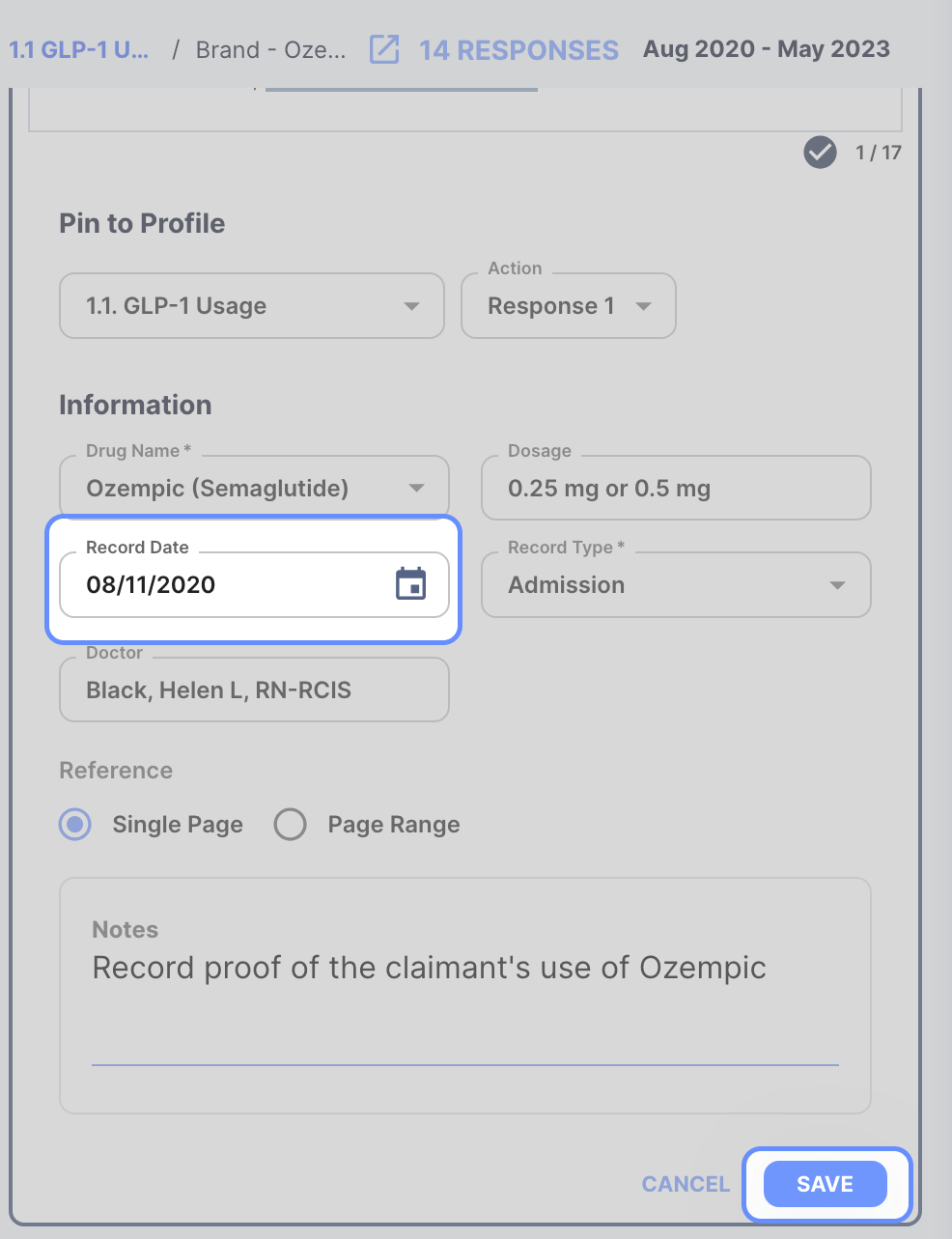 How do I edit dates already in the Case Profile_ - 6.png